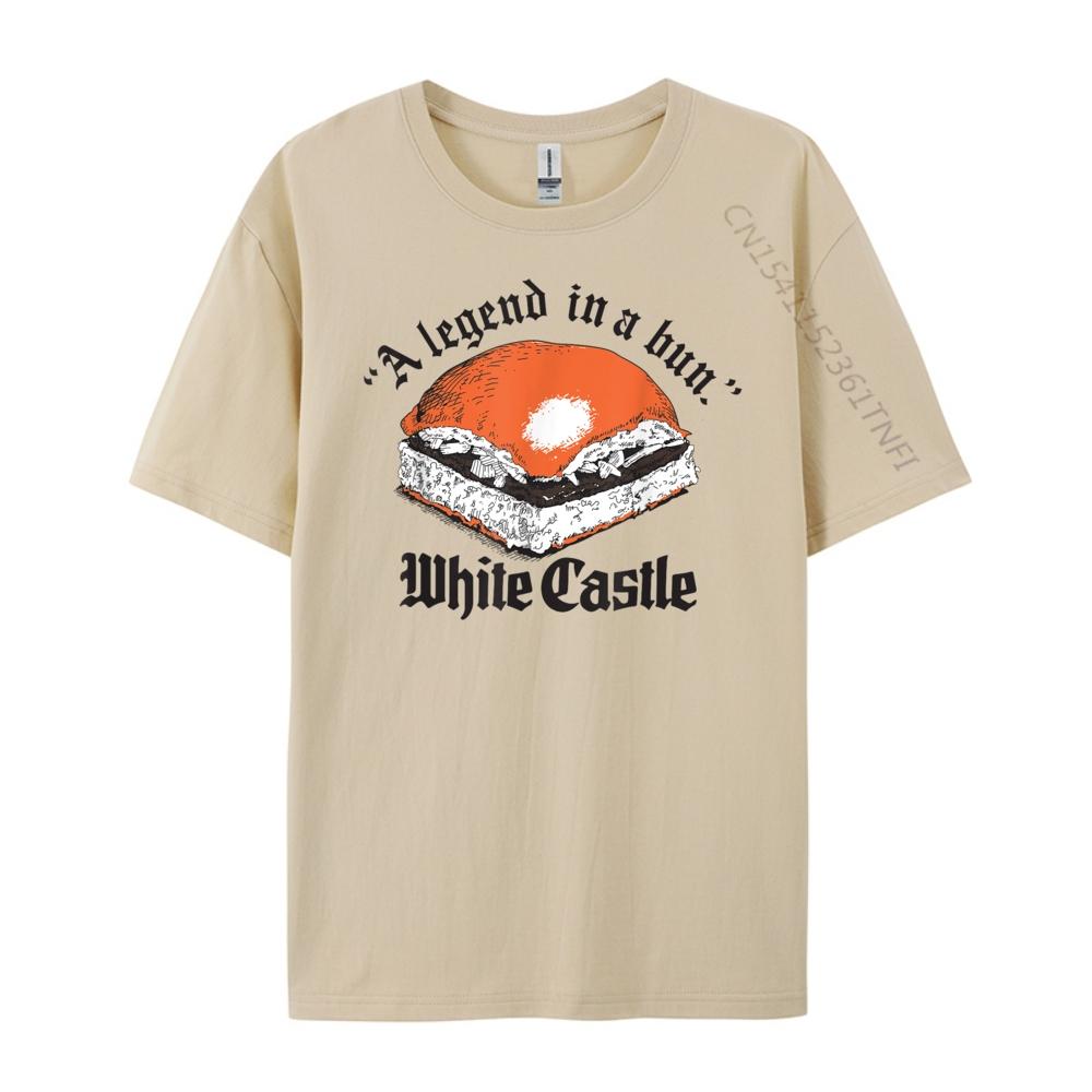 Visit The White Castle Store White Castle Legend In A Bun Designer T Shirt Men High Quality Anime T Shirts