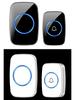 KajiaS A10 Black Wireless Doorbell with Electronic Music and Elderly Call Button