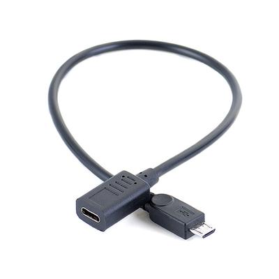 Adaptér kábla s konektorom USB Type-C Samec na Micro Usb Samec Otg