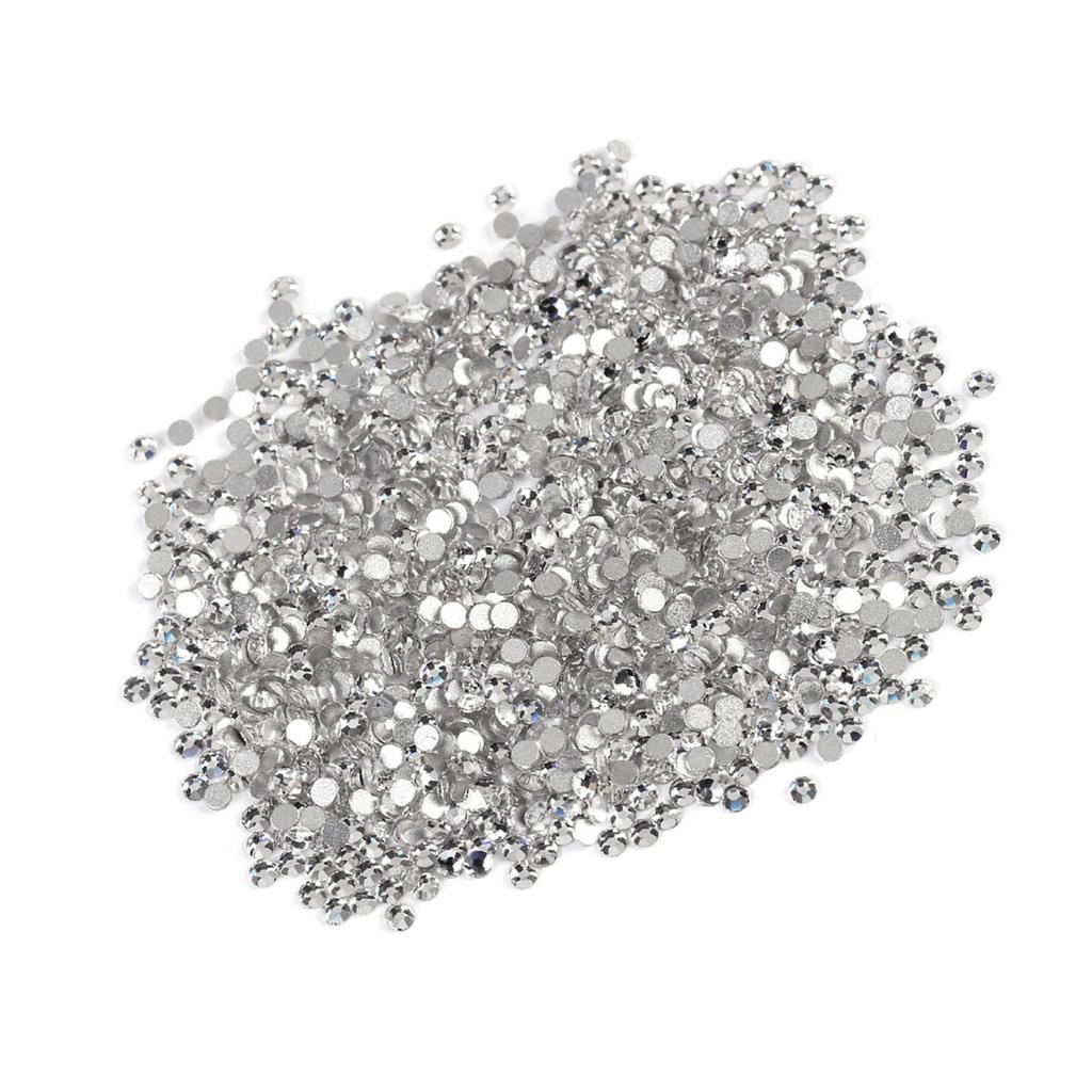1440pcs White Color Crystal Glass Nail Art Rhinestones Phone Case DIY SS5(1.7-1.8mm)