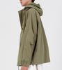 Button Seoul Air Shell Hoodie Windbreaker (Khaki Grey)