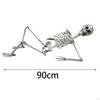Halloween Skeleton Full Body Posable Joints Decor Durable Model Scary Skeletons