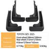 Toyota BZ5 2025 Car Tire Mudguard - Foreign Trade Cross-Border Model
