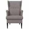 Armchair Taupe Fabric