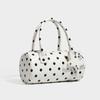 Wind Handbag for Women, Bowling Bag, Sweet Polka Dot Crossbody Bag, Boston Bag, Single Shoulder Bag for Women