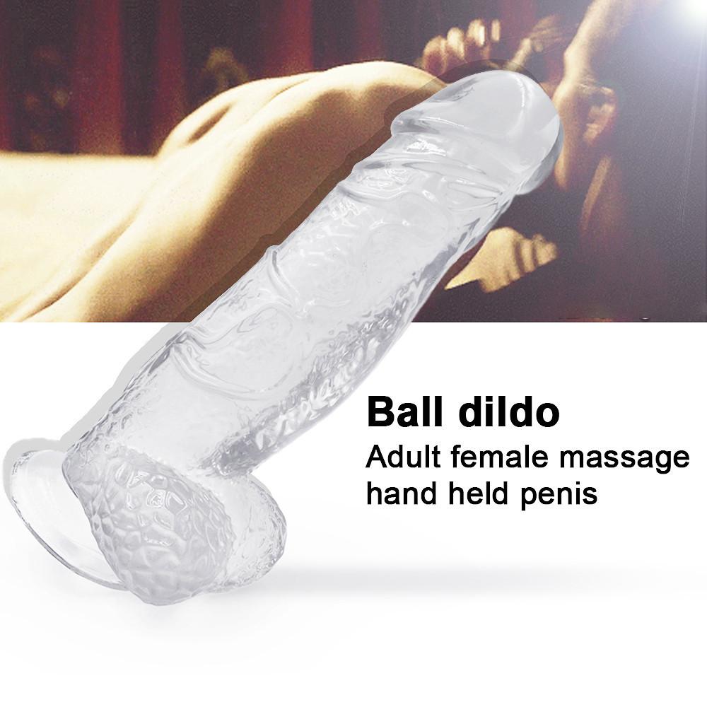 Großer Dildo, realistischer Schwanz, weicher PVC-Penis, Strapon, Saugnapf, Analsexspielzeug für Erwachsene für Frauen, Masturbation, Phallus-Dildos