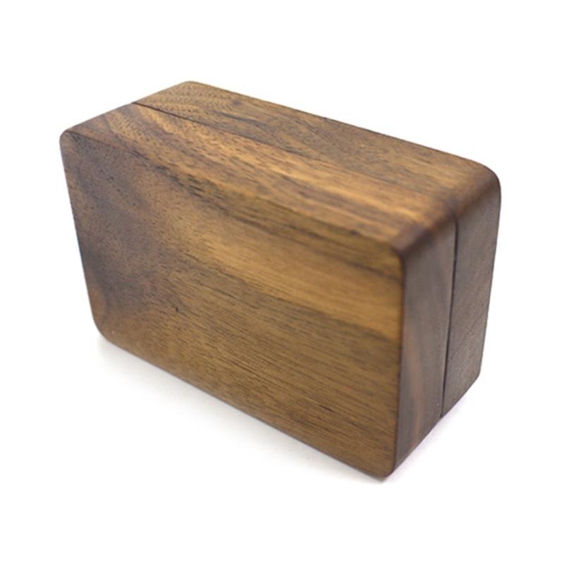 Wood Magnetic Jewelry Gift Box Designs For Travel And Home Use Featuring Secure Closure And Natural Finish