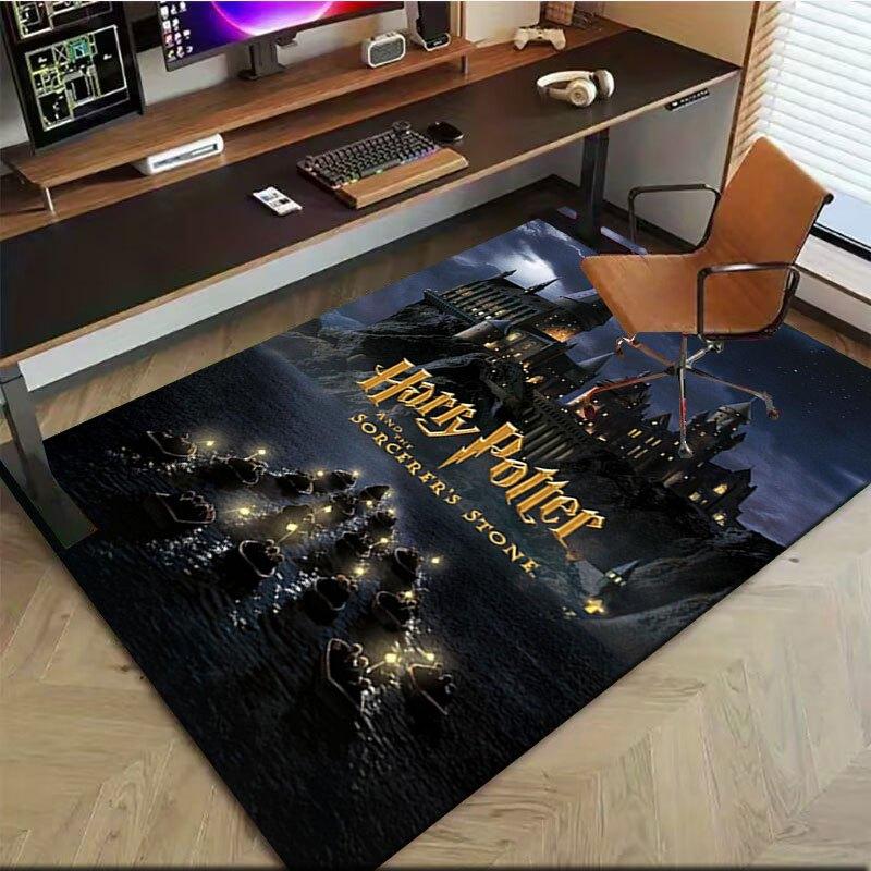 Harry Potter Pietra Filosofale Stampa su Poster Tappetino da Ufficio Decorazione per la Casa Regalo per Halloween e Natale LB165