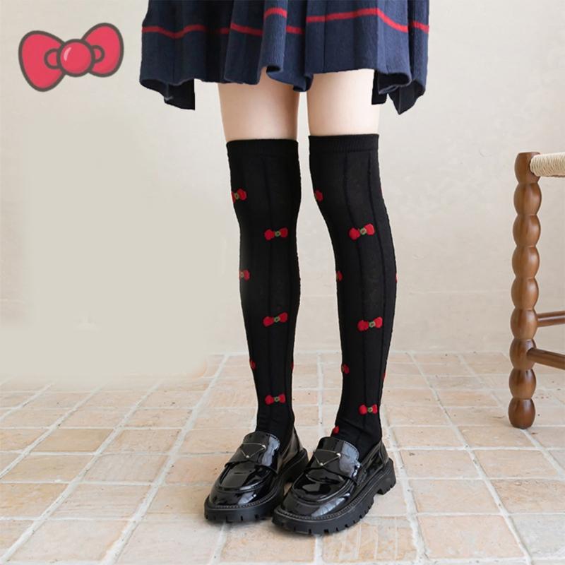 Over Knee Stockings Over Calf Socks Fashion Over Calf Socks Bowknot Children Over Knee Stockings for Girls 3-8 Year