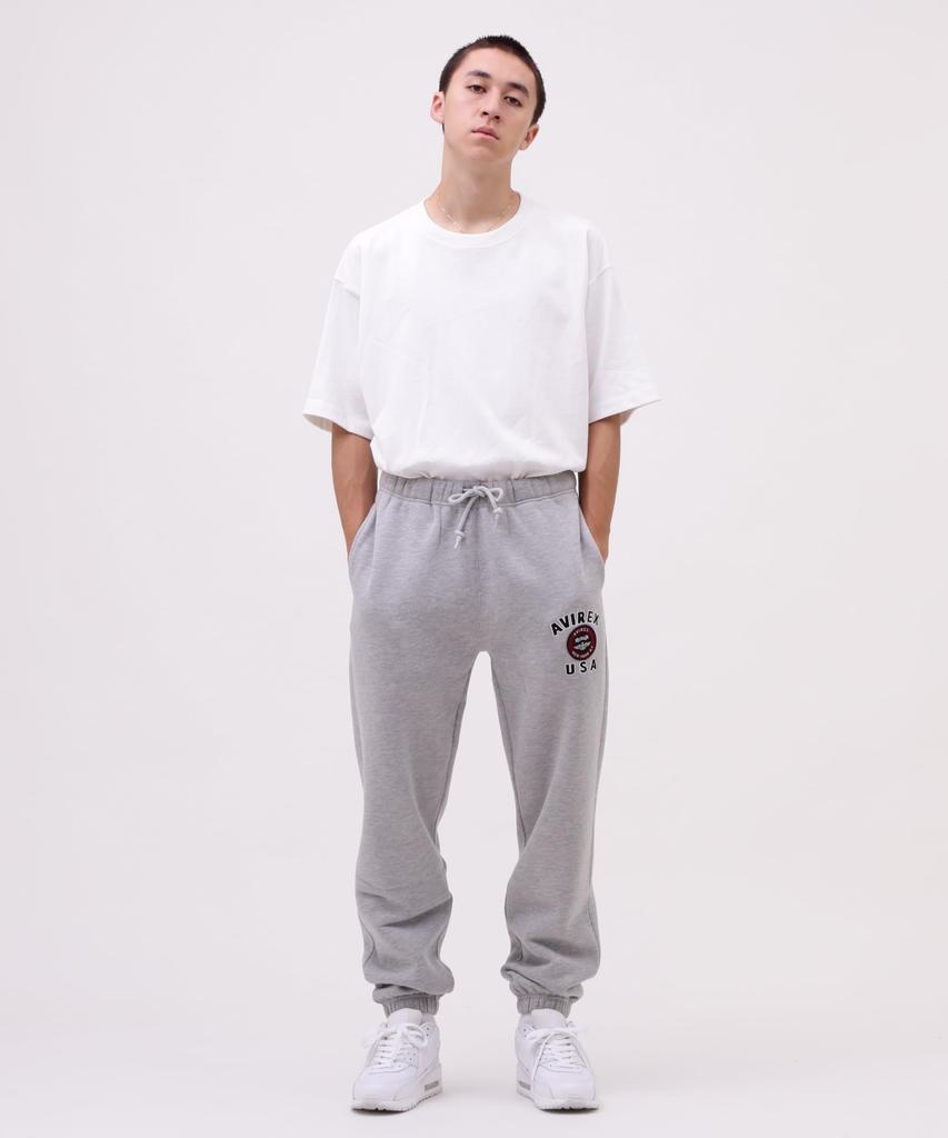 Avirex VARSITY LOGO SWEAT Size Oxford PANTS, Men's Large, 382, 783-4910004