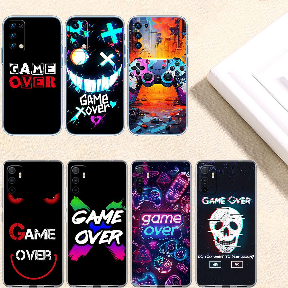 IK33 Game Over Phone Case for Motorola Moto E13 E15 E20 E22 E22I E22S E30 E32 E40 E7 E7I G Plus Power Play Stylus G22 G14