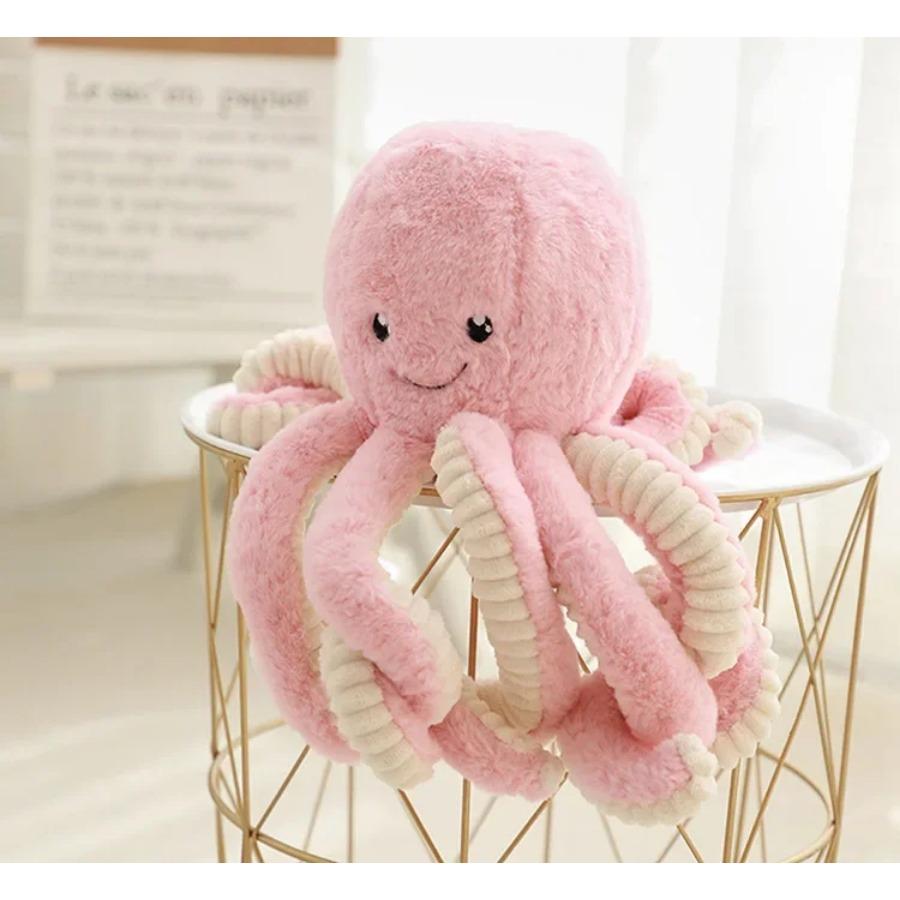 Super Lovely Simulation Octopus Pendant Plush Stuffed Toy Soft Animal Home Accessories Doll Children Baby Gifts