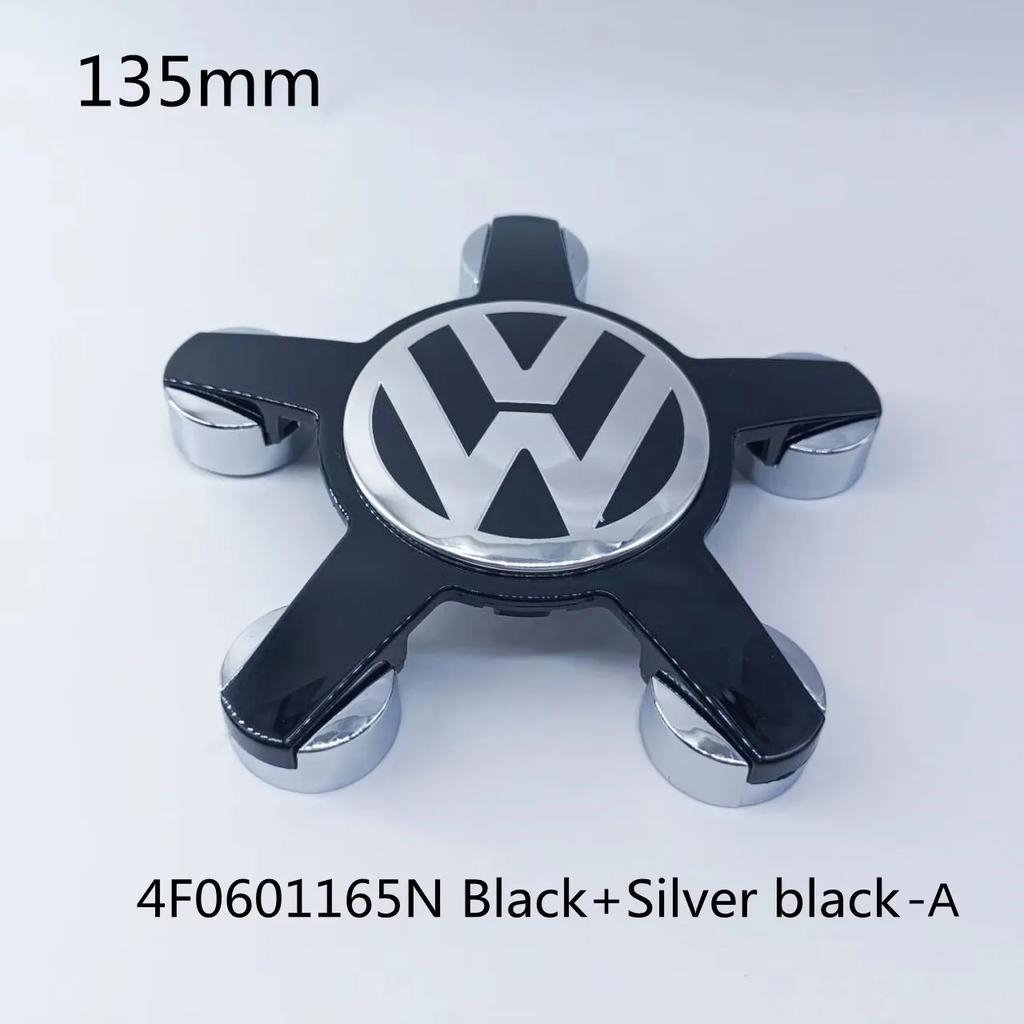 For VW Volkswagen Jetta MK5 Golf 4pcs 135mm Volkswagen Golf Polo Car Wheel Center Caps 5Pins Rim Hub Cover Hubcap Logo Badge Emb