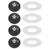 Valve Seals Rubber Diaphragm Valves Ballvalve 8pc Replacement Rubber Diaphragm Washer For Siamp Fill For Siamp Membranes