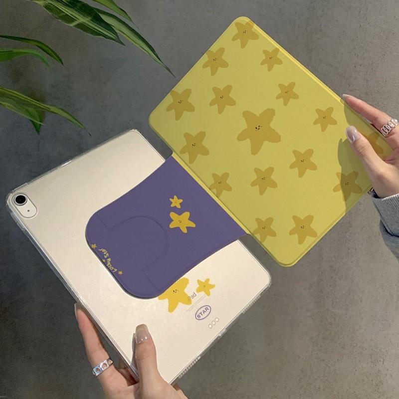 IPad Air 6 5 4 Hülle 10,9 Zoll Pro 11 Mini 7 8 9 Mit Ständer Anti-Rutsch Cartoon Flip Cover Acryl Hülle