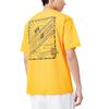 Anta Letter Print Casual T-Shirt Unisex Tops Yellow 152228101-3