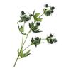 DIY Raspberry Artificial Plant Green Leaves Artificial Raspberry Branches  Desktop Ornament