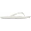 Crocs Open-Toe Slip-On Flip-Flops Unisex Footwear White 210089-100