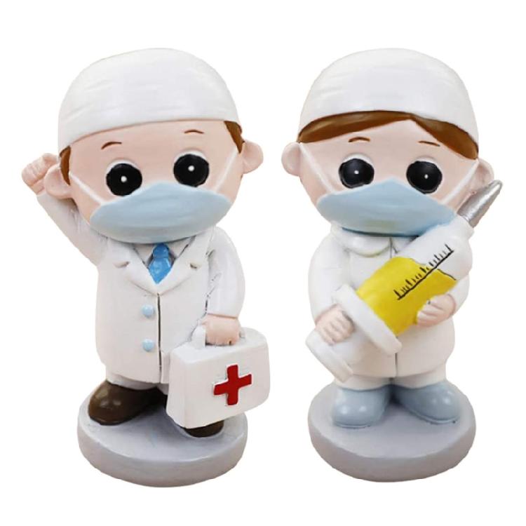 Cake Toppers Desktop Ornaments for Nurse School Students Graduation Gifts