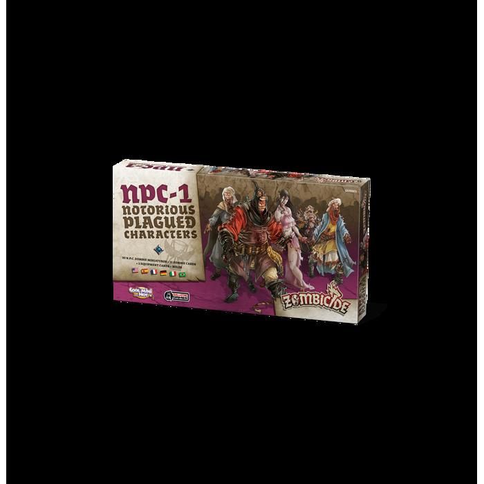 Zombicide Black Plague - Notorious Plagued Characters 1 - Jeu Spécialiste