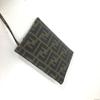 Fendi Torba Siatkowa Torba Plażowa Vintage Zucca Torba Tote z Puzderkiem Torba na Ramię Brązowa