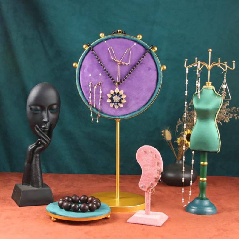 Earring Display Stand Ear-Shaped Ear Clip Stud Jewelry Display Stand