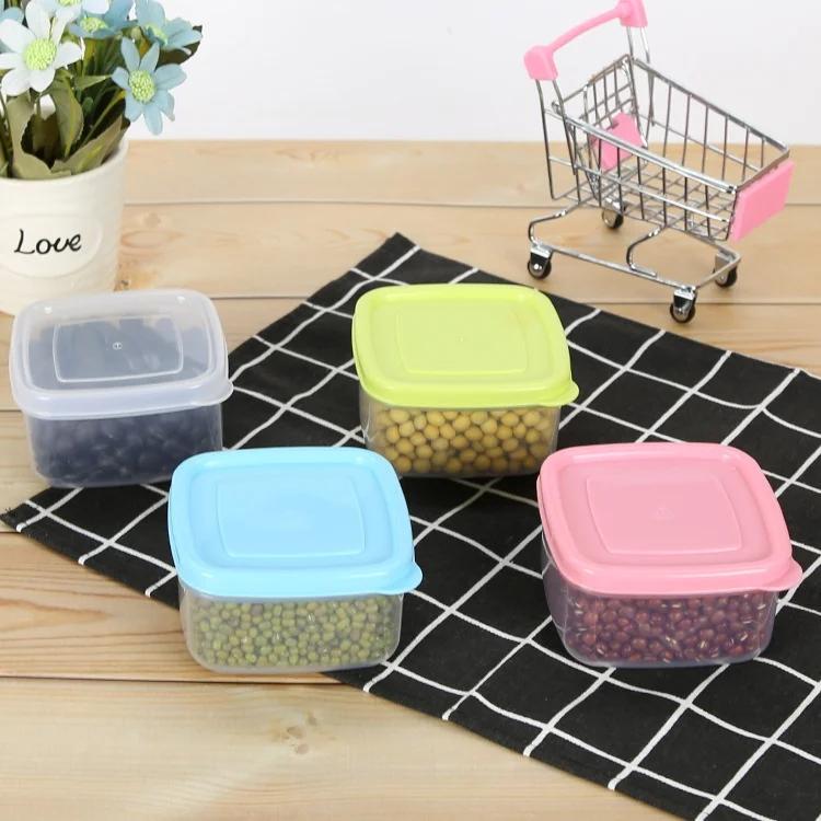 1 Pz 250ML Plastica Contenitore per Alimenti Fresco Organizzatore Scatola Colore Casuale
