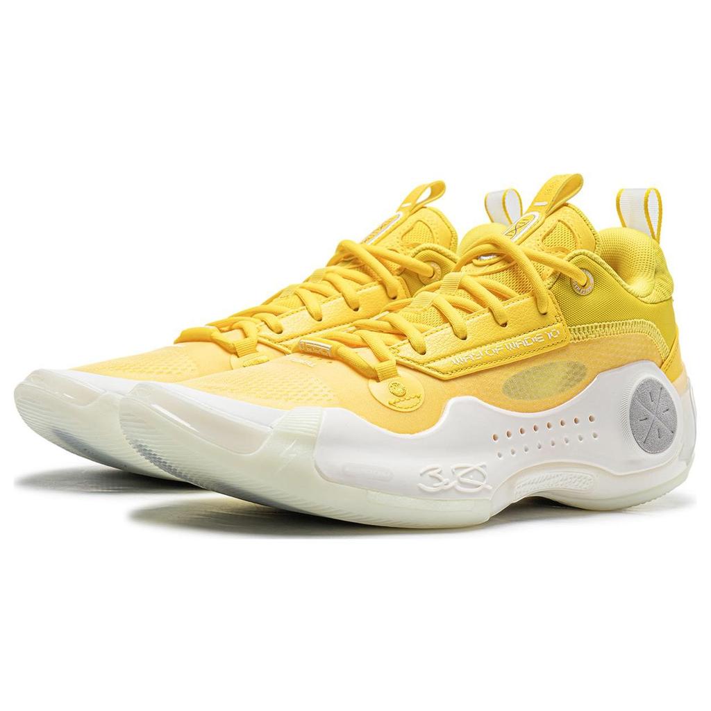 Li-Ning Way of Wade 10 Low The City of Angels Men Sneakers Yellow White ABAS083-6