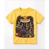 Halloween Kids Graphic Tee Skeleton Monster Night Party Print Boys Girls Casual Top