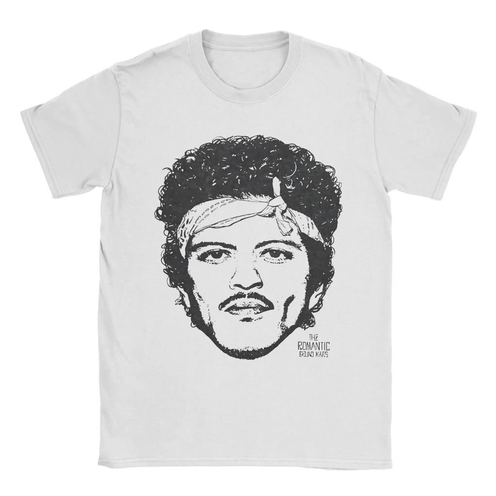 Bruno Mars The Rounisextic Tour 2026 Retro Unisex T Shirts Humorous Tee Shirt Short Sleeve Crewneck Tshirt Pure Cotton Summer Clothes