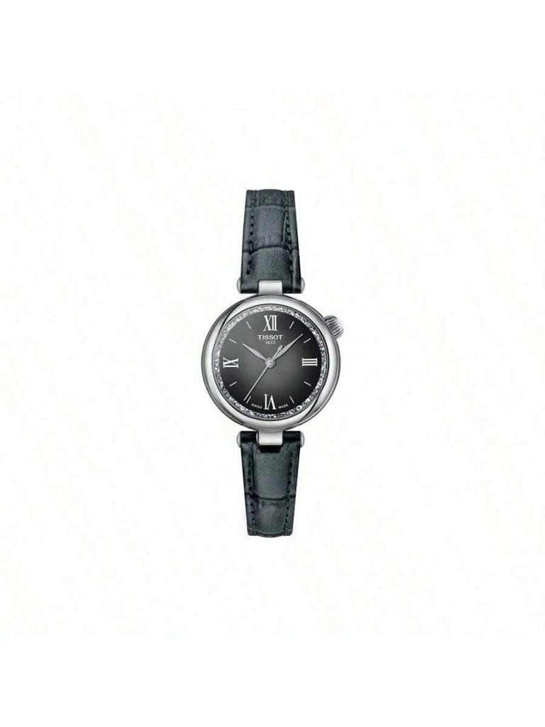 Women's quartz watch with marked dial, elegant hands, versatile stylish accessory, unique style, suitable daily wear. gift T152.010.16.038.00