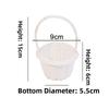 Beautiful Handmade Flower Storage Basket Hand-Woven Round Shape Storage Baskets Shopping Storage Hamper Basket