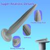 Realistic Horse Dildo with Tail, Liquid Silicone, Lifelike Animal Penis Sex Toy for Men & Women, G-Spot Stimulation