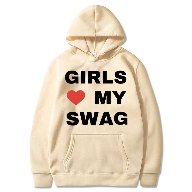 Rapper Chief Keef Girls Love My Swag Hoodie Men's Fashion Popular Casual Sweatshirts Oversized Hoodies Streetwear