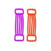 2Pcs Kids Tensioner Toy Stretch TPR Stress Relief Colorful Toddlers Arm Strength Training Resistance Band Decompression Expander Rope Toy