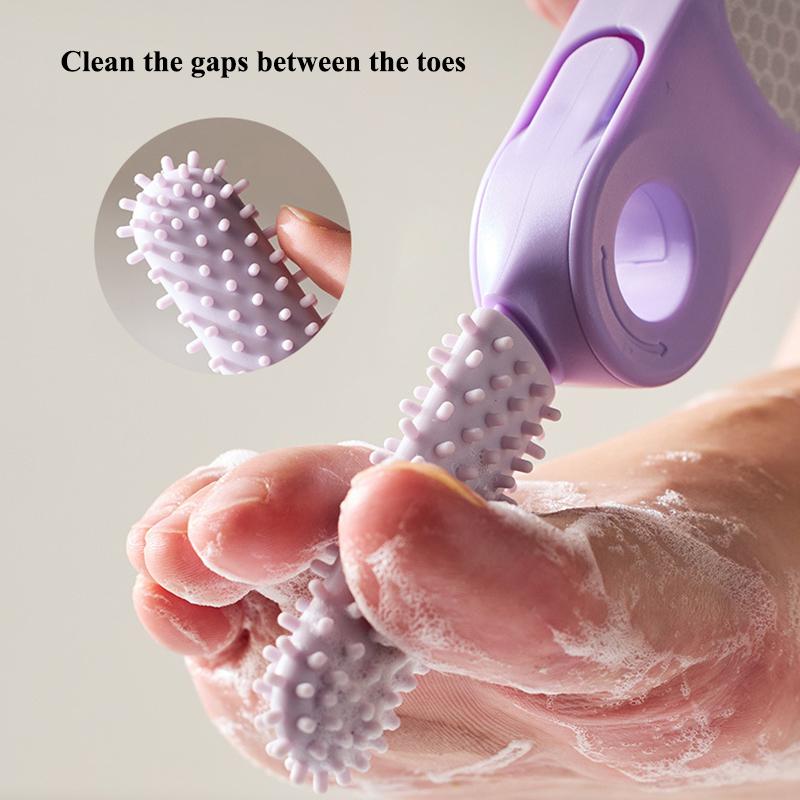 2 In 1 Hand Foot File for Removing Dead Skin Scrubbing the Gaps Between the Toes Pedicure Nano Glass Foot Grinder Foot Care Tool
