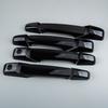 1 Set Gloss Black Door Handle Cover Trim Fit for GMC Sierra 1500 Yukon Chevrolet Silverado Suburban Tahoe Avalanche 2007-2013