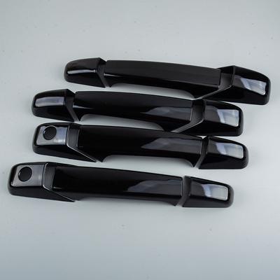 1 Set Gloss Black Door Handle Cover Trim Fit for GMC Sierra 1500 Yukon Chevrolet Silverado Suburban Tahoe Avalanche 2007-2013