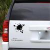 Autocollants de voiture transfrontaliers: Autocollants de taches uniques pour vitres, portes et pare-chocs de voiture