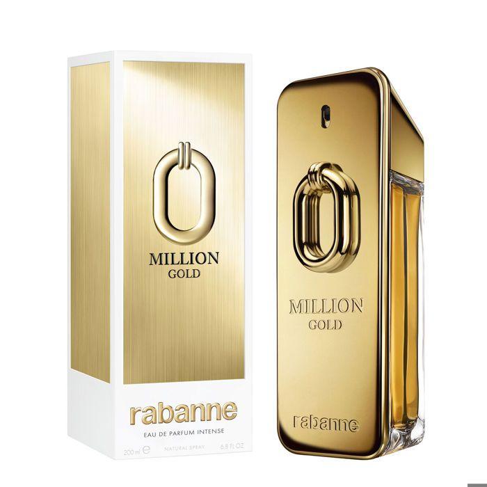 Parfum Homme - PACO RABANNE - MILLION GOLD - 200 ml - Eau de Parfum - Intense