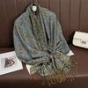 Bohemia Pashmina Hijab Scarf Long Muslim Cashmere Shawl Female Foulard Soft Turban Head Wraps For Women Headband Luxury