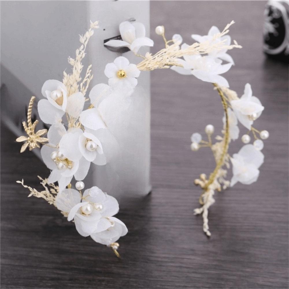 Forest Bride Headdress Flower Wedding Hair Accessories Temperament Photography Headband  Beach