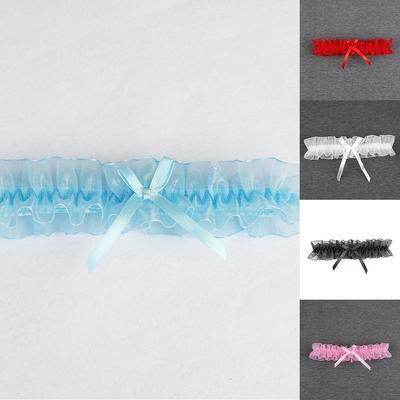 Bowknot Leg Loop Wedding Sexy Lingerie Lace Garter Belt Women Bow Leg Thigh Ring