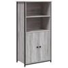 VidaXL Buffet haut sonoma gris 62x36x121,5 cm bois d'ingénierie 834213