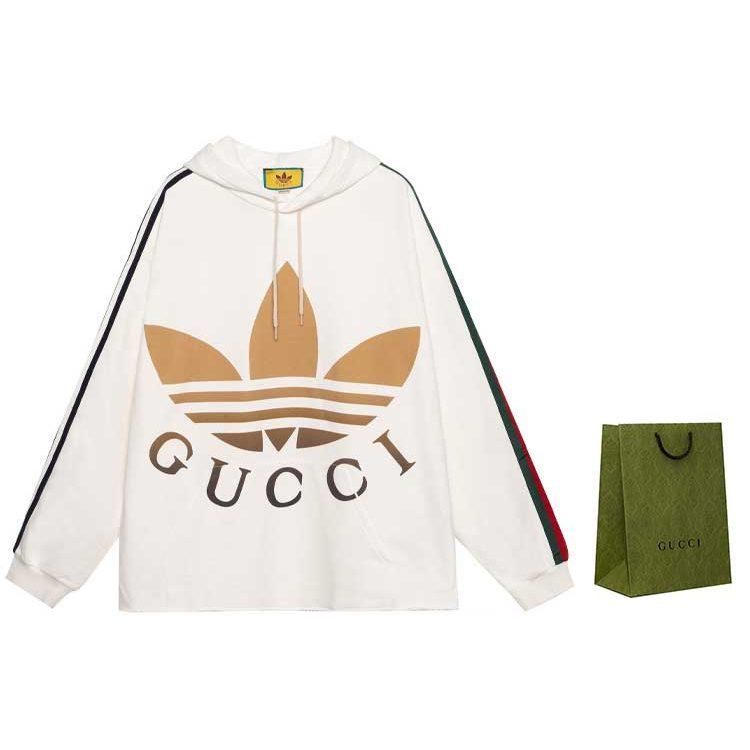 GUCCI X Adidas Hooded Sweatshirt 722967-XJE1L-9257