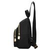 Simple Black Large Capacity Backpacks Women Waterproof Bag Solid Harajuku Schoolbag Oxford Backpack Unisex Bag