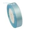(25 Yards/Rolle) Weißes Silberkanten Satinband Großhandel hohe Qualität Geschenkverpackung Weihnachtsband (6/10/20/25/40mm)