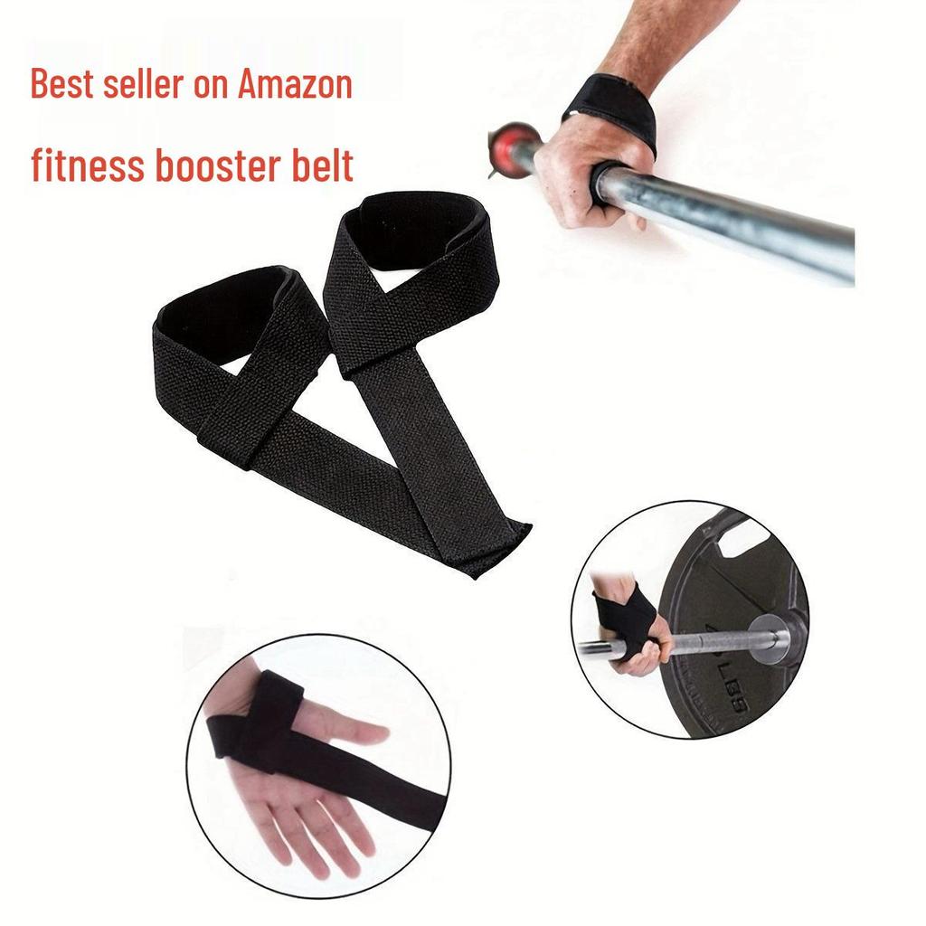 Dumbbell Lifting Straps: Sweat-Absorbing Non-Slip Wristbands for Fitness