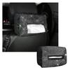 Diamond Car Tissue Box Universal Auto Interior Paper Towel Storage Bag Tissue Holder Auto Seat Back Headrest Hanging Paper Bag