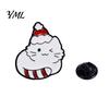 Tree Badge Pin Christmas Cartoon Enamel Brooch, Santa Claus Elk Snowman Pin, Holiday Brooch Bags Scarves Clothes Decorative Accessory for Party